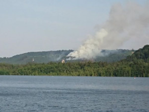 Foto z místa požáru - Tomáš Vaněk