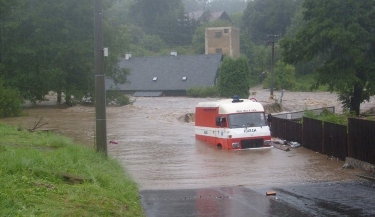 Ničivé povodně v roce 2010.