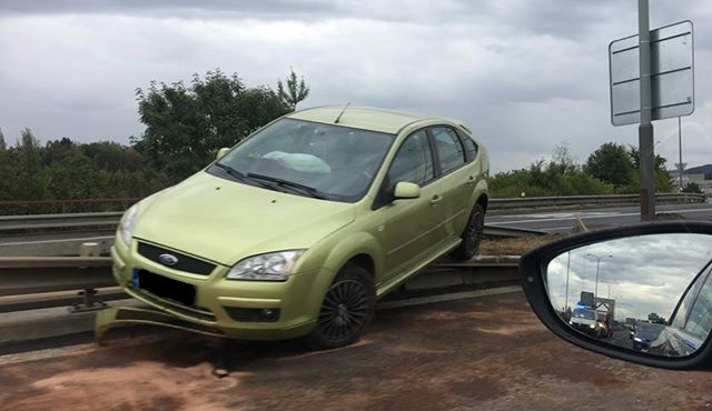 Foto z místa nehody