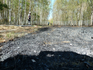 S požárem na Kristýně bojovali hasiči z Česka, Polska i Německa