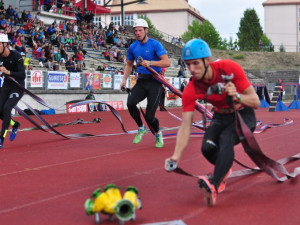 Hasičský šampionát v Liberci.