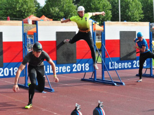 Hasičský šampionát v Liberci.