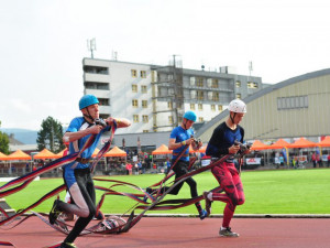 Hasičský šampionát v Liberci.