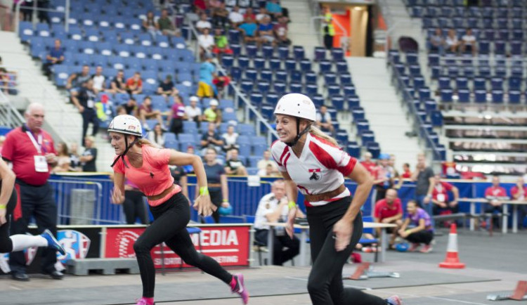 Šampionát hasičů.