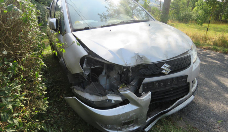 Foto z místa nehody