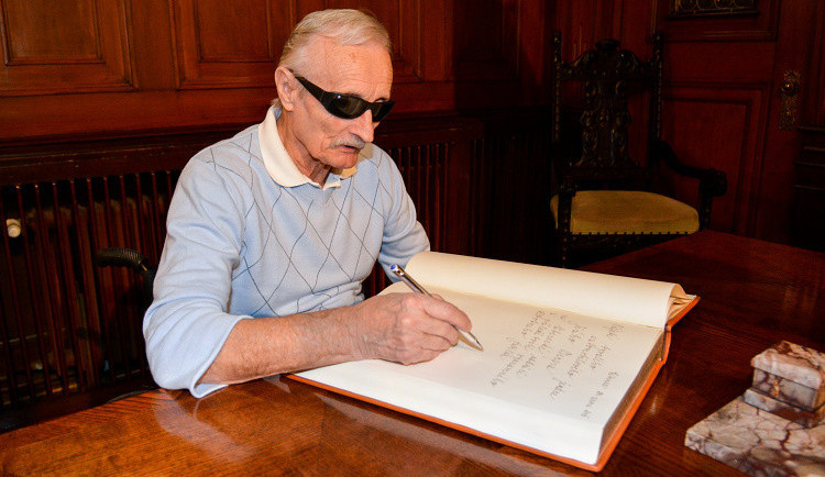 Jiří Bergr na liberecké radnici.