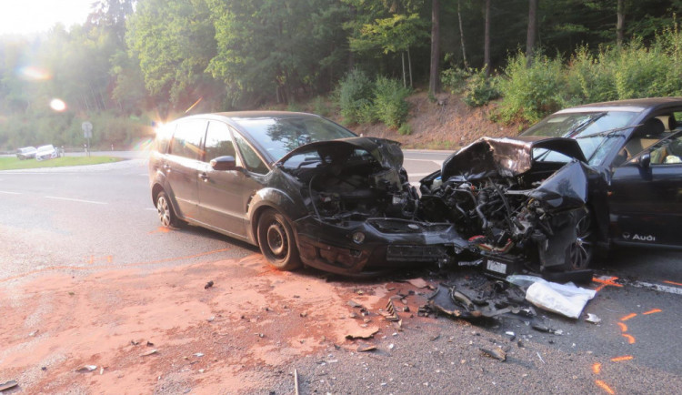 Foto z místa nehody