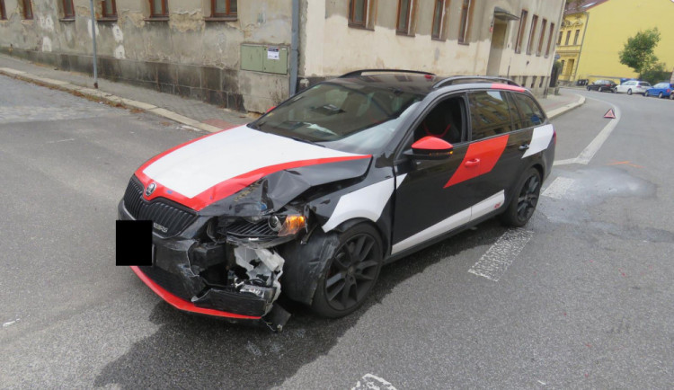 Foto z místa nehody