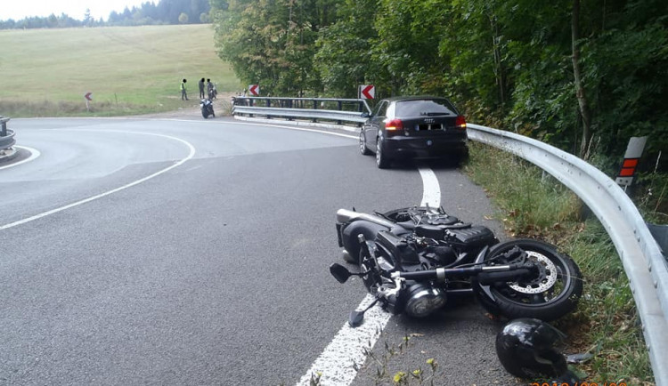 Nehoda na Albrechťáku.