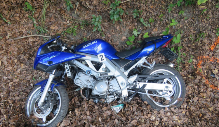 Snímek z místa nehody