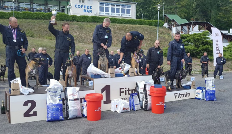 Snímek z MČR psovodů