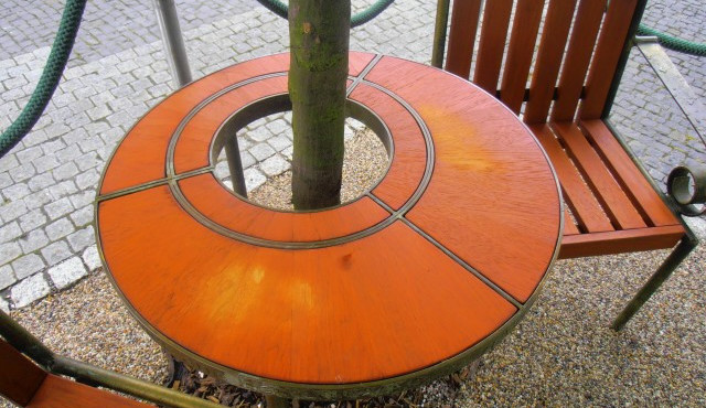 Lavička Václava Havla.