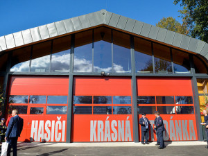 Nová hasičárna v Krásné Studánce