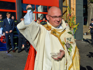 Nová hasičárna v Krásné Studánce