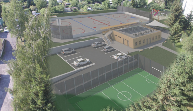 Vizualizace nového areálu.