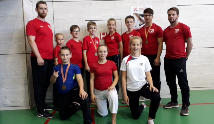 Gryf na Bohemia Open v Českých Budějovicích.