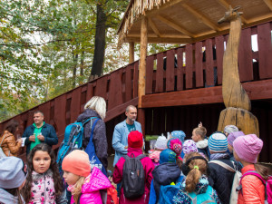 Zrekonstruovaná vyhlídka v liberecké zoo