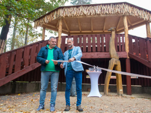 Zrekonstruovaná vyhlídka v liberecké zoo