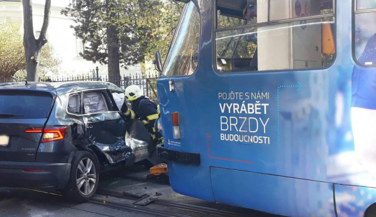 Foto z místa nehody