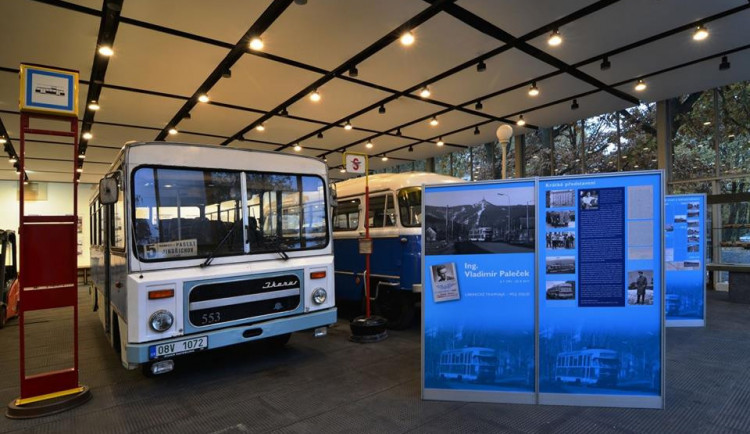Nová expozice veřejné dopravy.