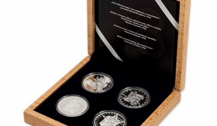 Speciální mince k výročí.