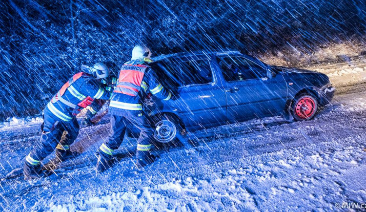 Situace na Šébru na hranici Libereckého a Ústeckého kraje.
