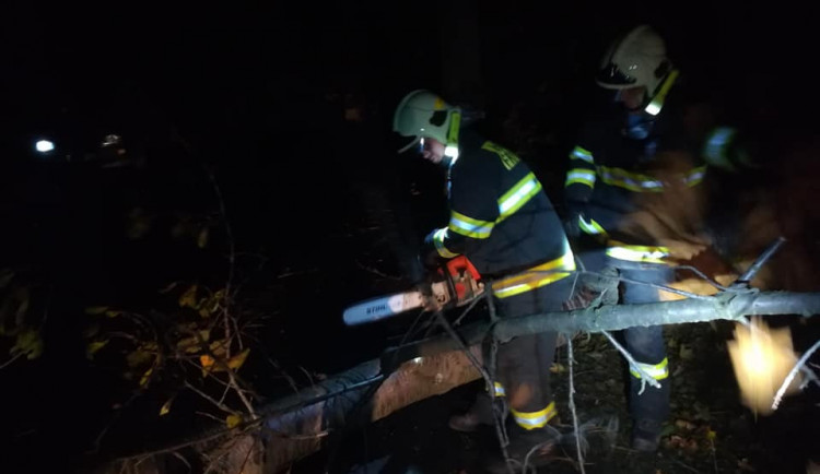 Nejvíc práce mají hasiči na Frýdlantsku.