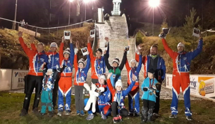 Skokani z SK Ještěd ovládli prestižní závod v německém Spitzkunnersdorfu