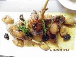 Svatomartinské menu v Bílém Mlýnu.