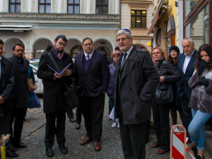 Slavnostní položení Kamenů zmizelých