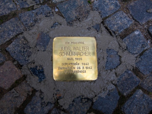 Slavnostní položení Kamenů zmizelých