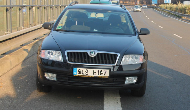 Jedno z aut po nehodě.