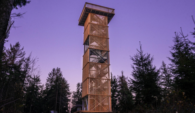 Nová rozhledna Císařský kámen