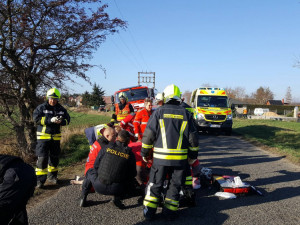 Snímky z místa nehody. Foto: Hasiči Mimoň