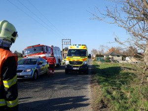 Snímky z místa nehody. Foto: Hasiči Mimoň