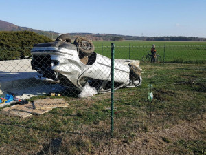 Snímky z místa nehody. Foto: Hasiči Mimoň