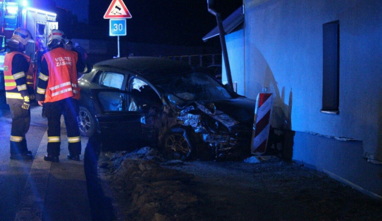 Foto z místa nehody