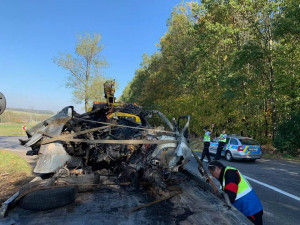 O život na silnicích v kraji přišlo 14 lidí. Je to o pět méně než loni