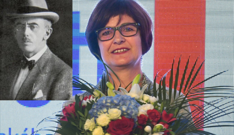 Ocenění převzala Susanne Keller-Giger, autorka knihy o Karlu Kostkovi