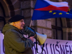 Na akci promluvil i čestný občan Jan Šolc