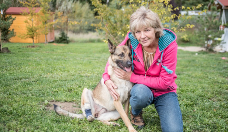 Iva Volková se svou svěřenkyní