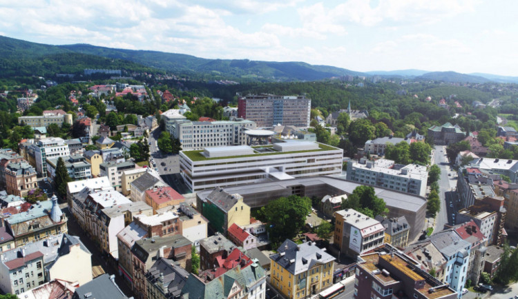 Kraj do plánu poslal i modernizaci liberecké nemocnice.