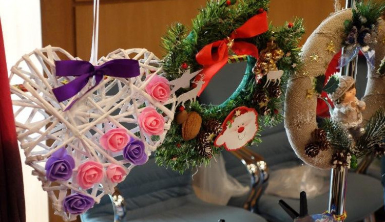 Vánoční trhy na krajském úřadě.