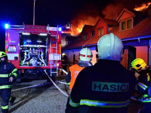 Požár Koňské farmy Vysoká