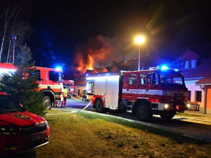 Požár Koňské farmy Vysoká