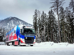 Vyleštěný biatlonový kamion vyráží opět na cesty