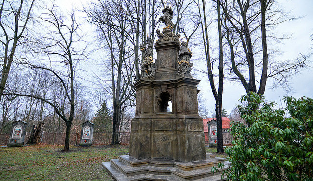 Opravený morový sloup