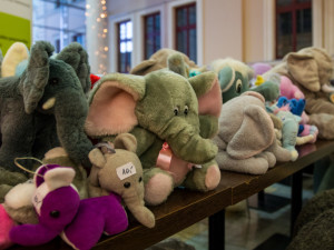 Charitativní prodej slonů pro Centrum Amelie