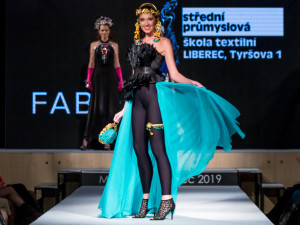 Klára Nechanická na letošní přehlídce Made in Jablonec