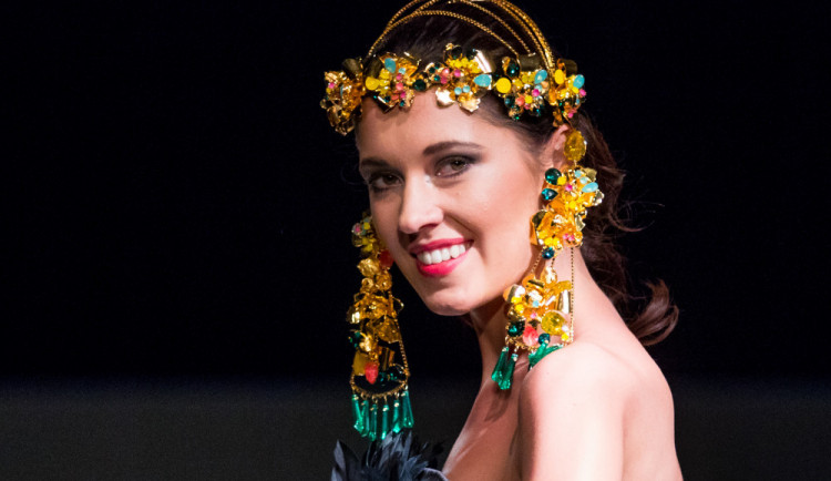 Klára Nechanická na letošní přehlídce Made in Jablonec